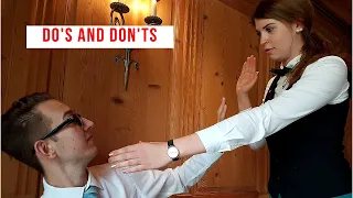 Do's and Don'ts in restaurant service! Waiter training video! How to be a good waiter!