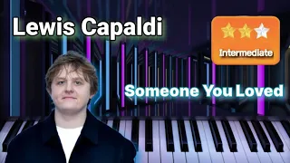 Someone You Loved - Accompaniment only - Lewis Capaldi - Tutorial