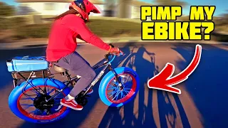 1500w DIY EBIKE gets an EXTREME MAKEOVER!