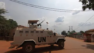 UN troops patrol in Central African capital as election approaches | AFP