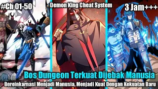 Alur Cerita Manhua Overpower | Demon King Renkarnasi Jadi Player Ch 1-50 FULL 3 JAM+