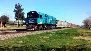 CRRC CDD6A1 9789 de Trenes Argentinos Cargas (Linea Belgrano) Pasando por Km.35.