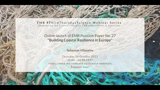 Online launch of EMB Position Paper No. 27: Building Coastal Resilience in Europe