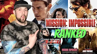 ALL Mission Impossible Movies Ranked - WORST to BEST