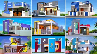 Top 40 Small House Front Elevation Designs for Single Floor House | Ground Floor House Designs