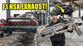 Rebuilding a Junkyard Acura NSX! Pt.7