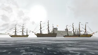 The Pirate: Caribbean Hunt - PvP 3 🆚 3 (Tier 5) - RoyalNavy destroying lobby 🏴‍☠️ ft. Mies & Javith