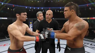 UFC Doo Ho Choi vs. Vitor Belfort Confrontation with human rhino!!