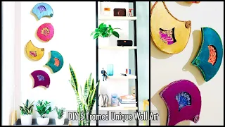 5 Framed Textured & Patterned Unique Wall Art|Home Decor|gadac diy|Craft Ideas|Wall Decoration Ideas