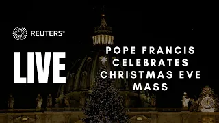 LIVE: Pope Francis celebrates Christmas Eve mass