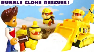 Rubble Clones help Save The Day for Ryder in the Snow