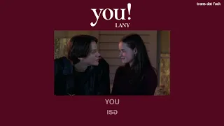 [THAISUB] you! - LANY