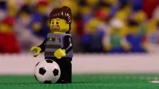 EURO 2016: Gareth Bale scores with a 35-yard free-kick against England in LEGO - Bricksports.de