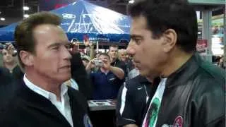Arnold Schwarzenegger and Lou Ferrigno | Arnold Classic Expo 2011