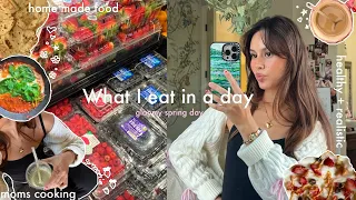 what i eat in a day 🍓 (kinda healthy + realistic) *homemade*