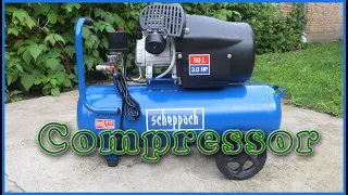 Air compressor scheppach 50l