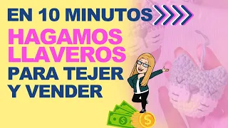 Usando RESTOS DE HILO hagamos un producto para TEJER Y VENDER!