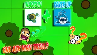 Surviv.io TROLLING NOOBS with FakerUP! (Surviv.io FUNNY MOMENTS)