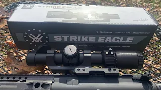 Vortex Strike Eagle 1-8 Review and Sight in.
