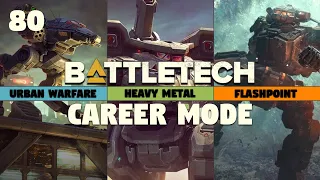 BATTLETECH | Heavy Metal | Ironman Career Mode #80 | FLASHPOINT: DEFECTOR