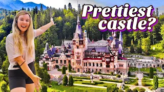 Romania's PRETTIEST Castle | Sinaia, Romania Travel Vlog - Peles Castle, Cota 2000, & Transylvania!