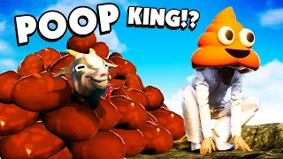 Can You Survive the Poopocalypse? 💩 Goat Simulator 3 Poop Mod