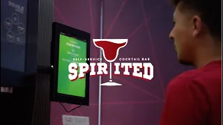 Spirited Self-Service Cocktail Bar at Mercedes-Benz Stadium