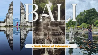 EAST BALI DAY TRIP 2024 || HEAVEN GATE | WATER FALL #bali #travel #hindu #temple #indiatobali