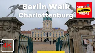 Berlin Walk 4K Walking Around Charlottenburg Palace in Winter West Berlin Germany