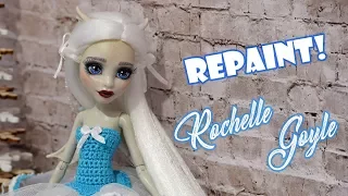 Repaint! OOAK Rochelle Goyle. Custom Monster High Doll Repaint. Рошель Гойл DIY