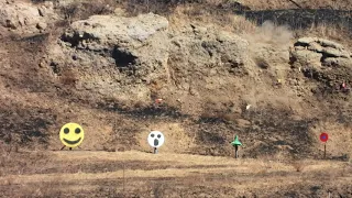 Barrett MRAD 338 Lapua vs. 12 ounce can of Coke at 1,045 yards-Tough Shot