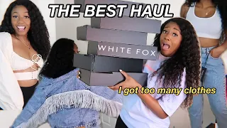 THE BEST TRY-ON HAUL YOU’LL EVER WATCH | White Fox Boutique