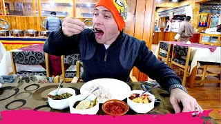 Traditional BHUTANESE FOOD TOUR - Momos, Butter Tea & Squash Chili | Paro to Punakha, Bhutan