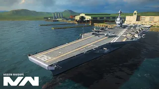 USS Enterprise - All America Equipments Gameplay - Modern Warships