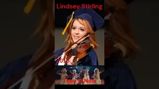 Lindsey Stirling then and now #lindseystirling  #ksll  #violinist  #violin  #dancingviolinist