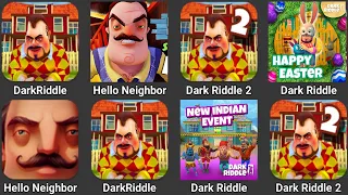 Hello Neighbor 3 ( Dark Riddle 2 + Dark Riddle Classic + Hello Neighbor + Dark Riddle ) Dark GAME