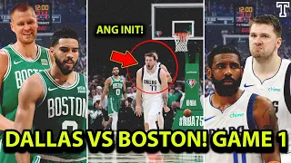 Matindi ang paghahanda! ng "BOSTON CELTICS! KONTRA SA DALLAS MAVERICKS!" sa NBA Finals Game 1!