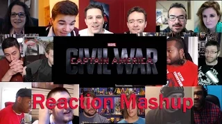 Marvel's Captain America  Civil War Trailer 2 REACTION MASHUP