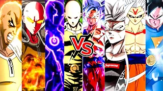 Saitama Non-Cannon Forms VS Goku Non-Cannon Forms/Goku vs Saitama/In Hindi/Next Jen Comics||