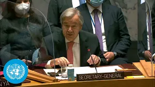 'Without full inclusion and equality, peace is a job half done' - UN Chief at the Security Council