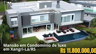 LINDA MANSÃO NO CONDOMÍNIO ENSEADA, em Xangri-lá/ RS