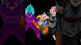 Goku black vs copy vegeta