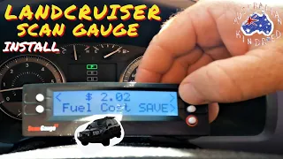 Toyota Landcruiser Scan Gauge Install