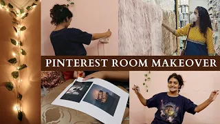 Aesthetic room makeover | Pinterest inspired ideas | Under a budget