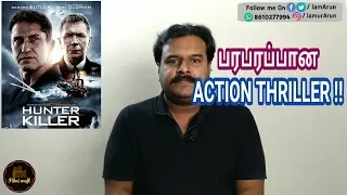 Hunter killer (2018) Hollywood Action Thriller Movie Review in Tamil by Filmi craft