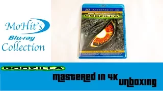 Godzilla Bluray Mastered in 4k Unboxing