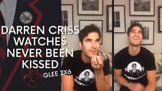Darren Criss watches Glee's "Never Been Kissed" IG livestream (11-09-20)