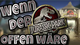 SO hätte der Jurassic Park ausgesehen, wenn er geöffnet worden wäre. #jurassicpark