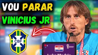 Modric Fala de Vinicius Junior Sobre Brasil x Croácia. Notícias Da Copa Do Mundo Hoje.