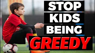 3 QUICK TIPS STOP KIDS BEING GREEDY - | Catalan Soccer